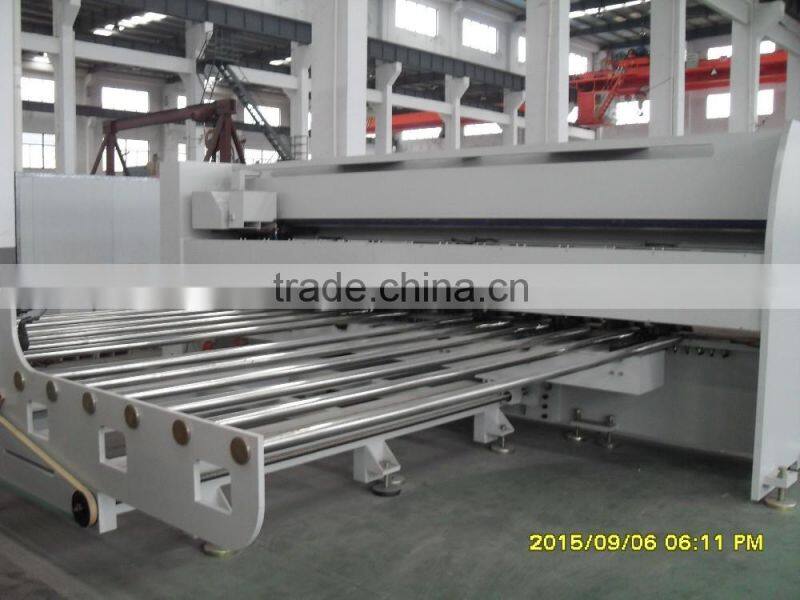 CNC open v slots on metal sheet plate V-Grooving Machine