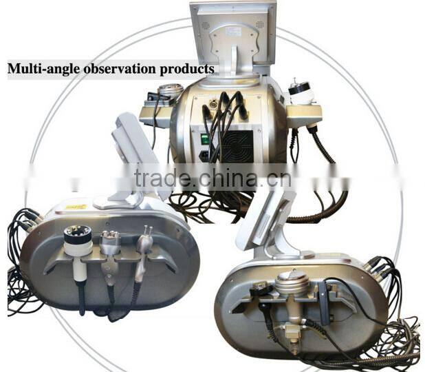 Multi-polar rf 5 in 1 vacuum ultrasonic & cavitation/cavitation rf/keywords cavitation rf machine for skin lift & body sculpture