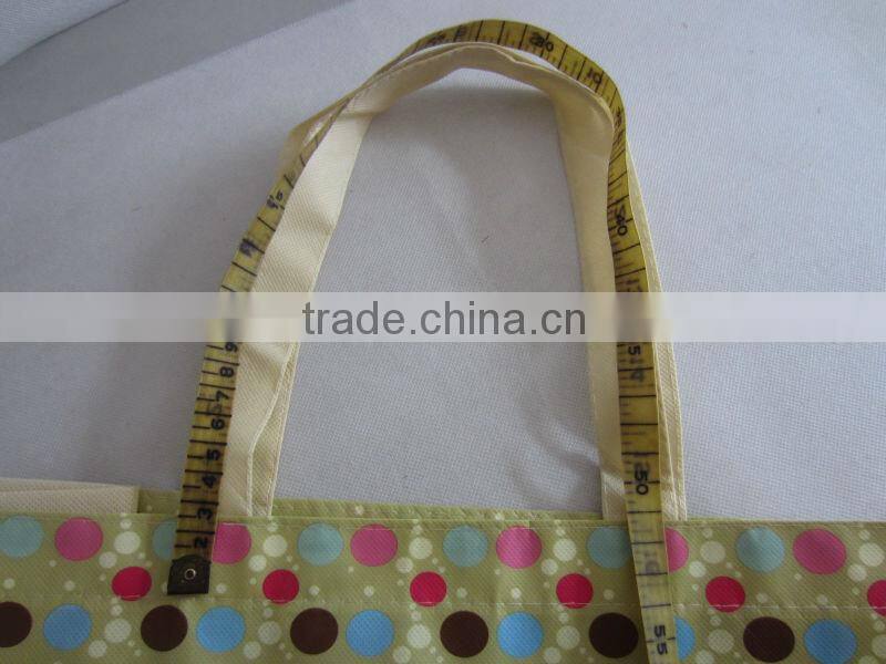 High quality Ultrasonic Wave Non-woven Promotional Shopping Bag