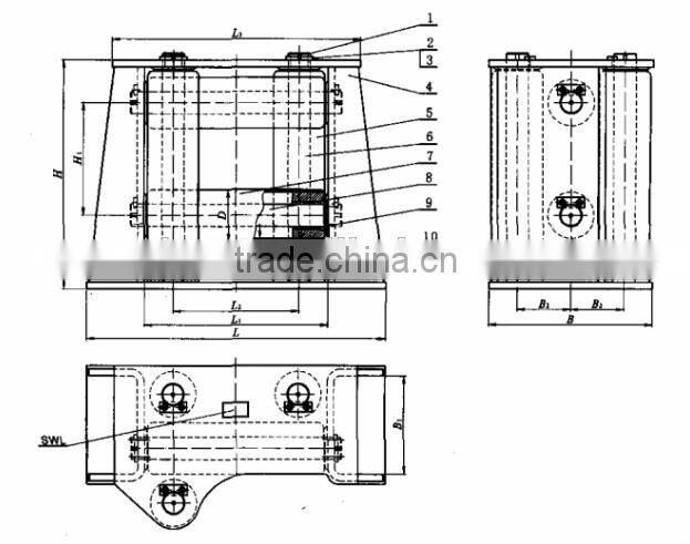 Ship 4/5 roller Fairlead