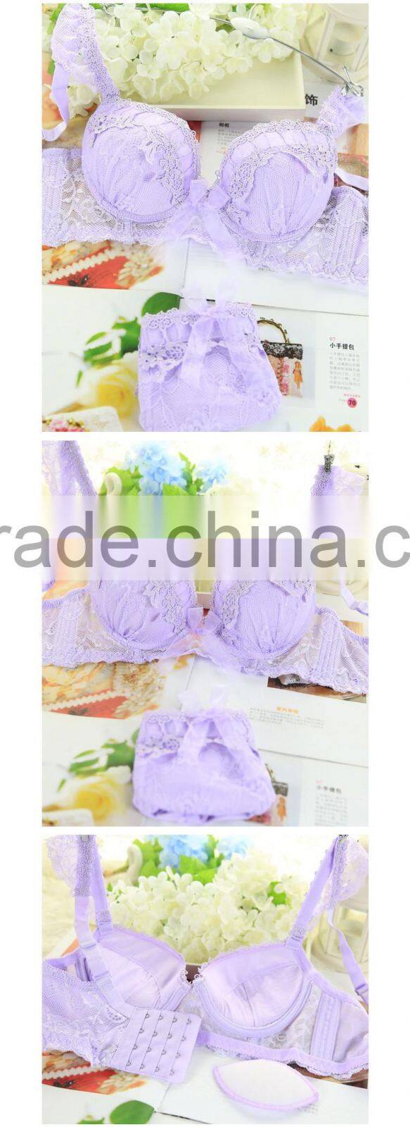 White Cotton Padding Ecology Bra Wholesale