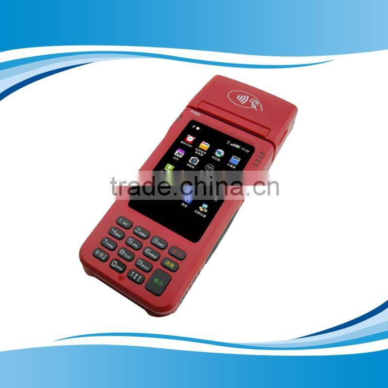 New 4 inch handheld wireless Android pos terminal with thermal printer portable smart pos terminal GC062