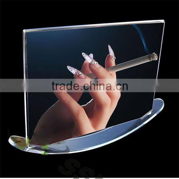 clear acrylic open sexy girl full photo paper photo frame