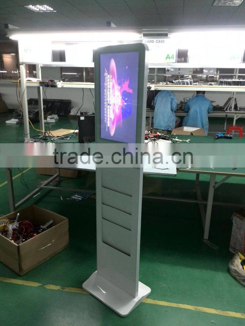 21.5 inch floor standing Android AD player media player digital signage