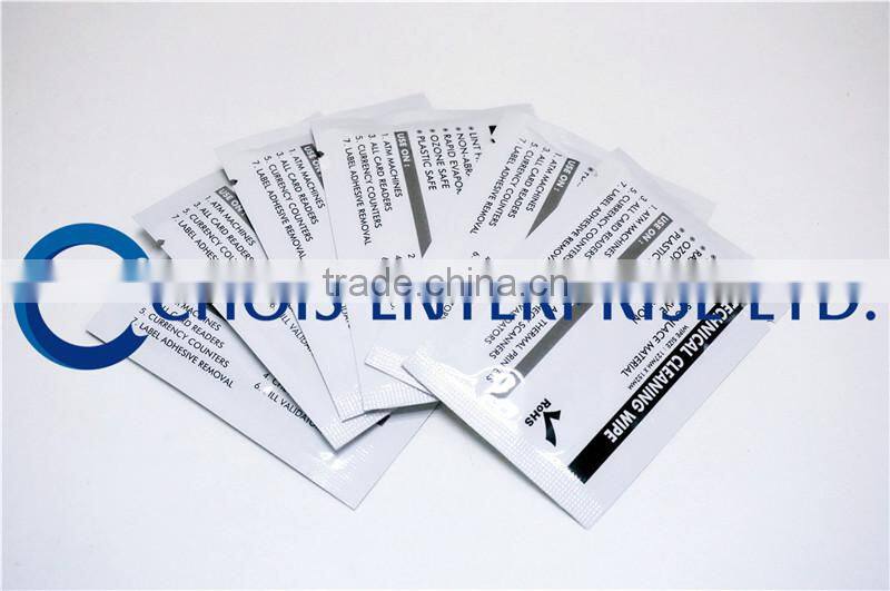 Compatible Evolis A5024 Cleaning Wipes, High Quality