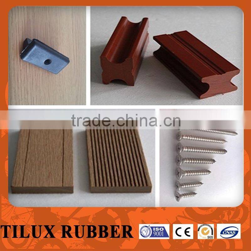 2015 Hot Sale waterproof wood composite decking with CE certificiate