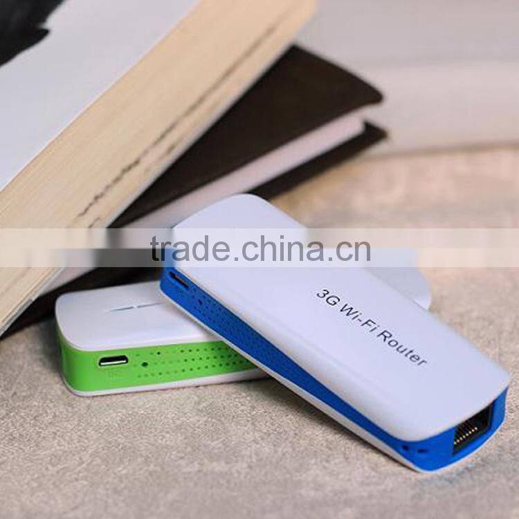3G WIFI wireless Router repeater networking wih battery charger