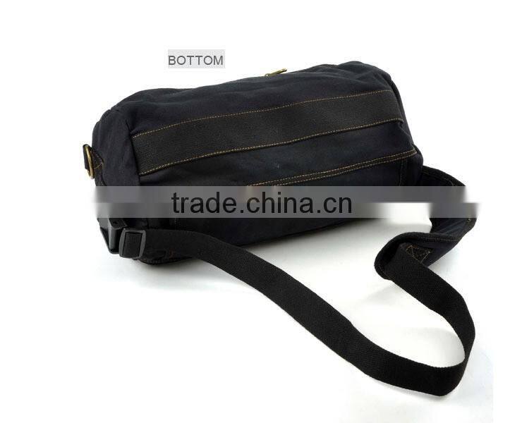 Factory OEM promotion canvas travel sport shoulder bag