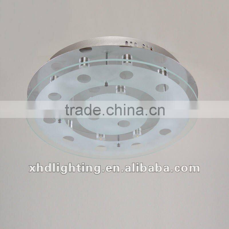 Popular led ceiling spot light &glass lamp D1202-13C
