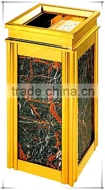 New Design Hotel Ash Barrel With Marble