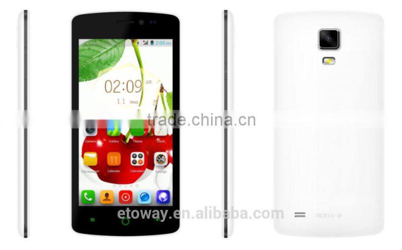 512M+4G made in China 4.5inch capacitive touch screen smartphone