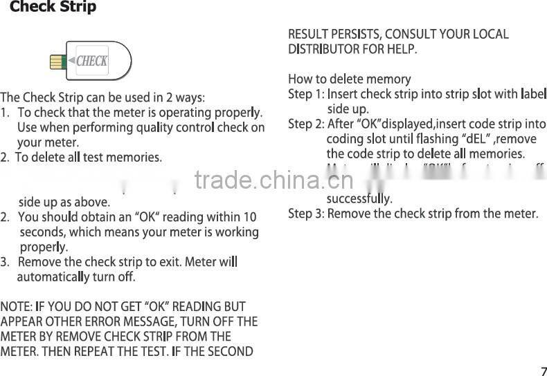 FDA approved blood glucose meter no code USB cable new blood glucose meter Value+