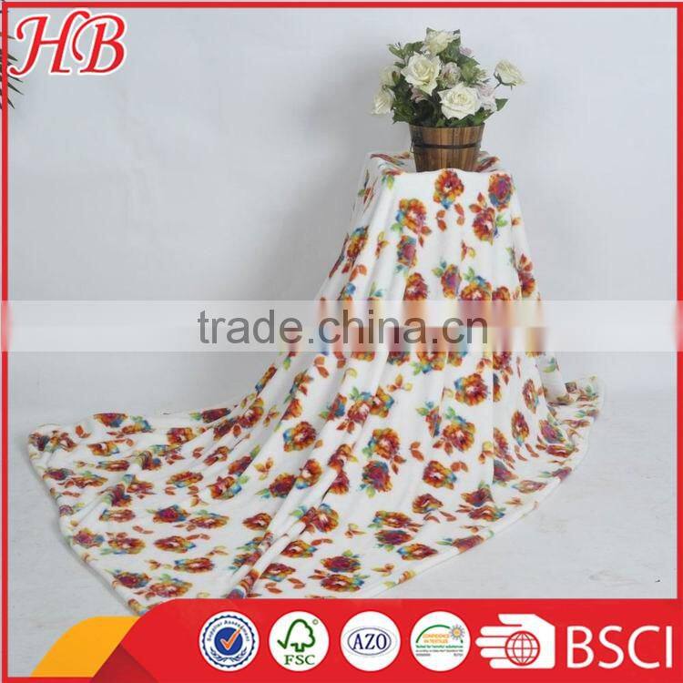hot sale super soft printed flannel fleece blanket and micromink fleece blanket