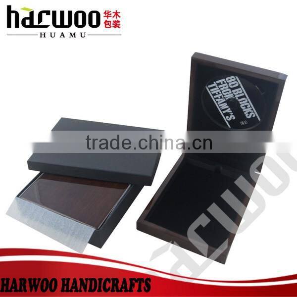 Fancy Leather CD box with plastic tray