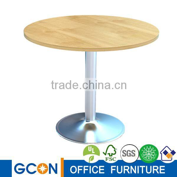 white painting MDF round coffee table