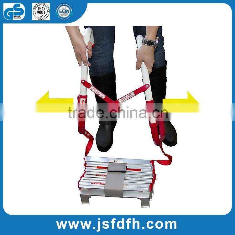 The Newest Aluminum Extension Emergency Ruescue Ladder Fire Escape Ladder With The Cheapest Price