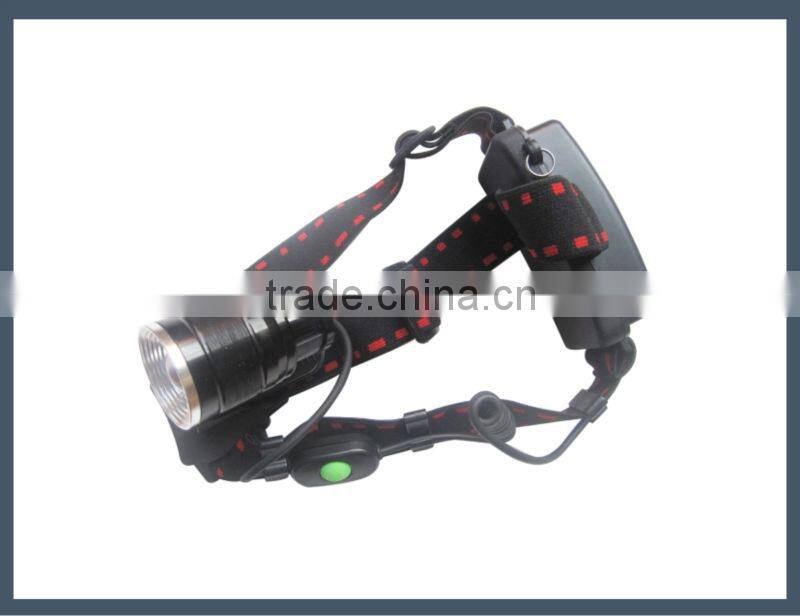 rechargeable aluminum led bicycle headlight powerful rechargeable headlamp