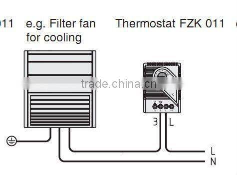 FZK 011 AC 230V 120 Mechanical Thermostat with CE