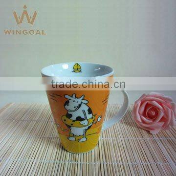 ceramic lovely coffee mug with decal