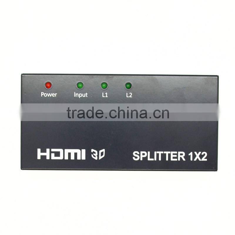 3D support 1 to 2 hdmi splitter 1 in 2 out hdmi splitter