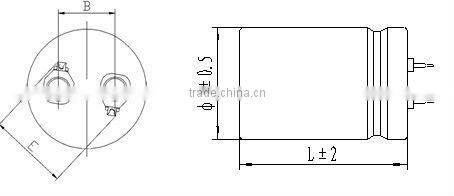 2.7V 35F Super capacitor