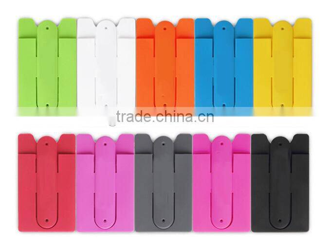 Smart Phone Holder Silicon 3M Sticker Mobile Phone Stand Silicon Stand Holder