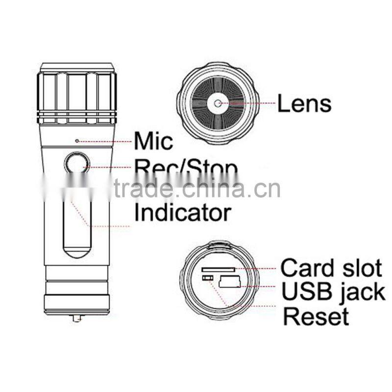 Action Sport Action Bicycle Helmet Hidden Camera with Waterproof Portable Mini Camera
