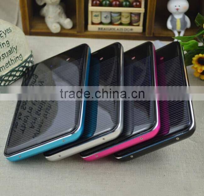 New design Power Bank Solar 10000mah/ Outdoor Power bank 10000mah