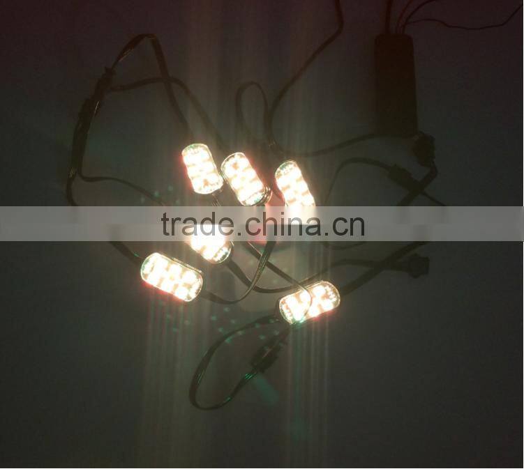 6pcs LED Rock Light with Remote control with flashing