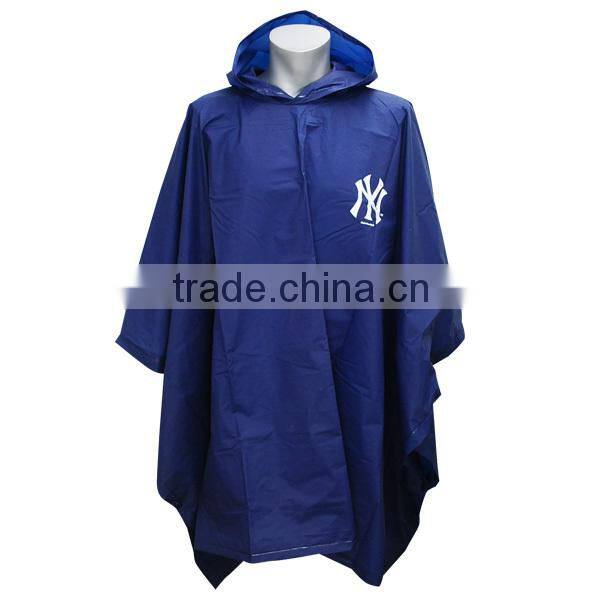 2015 fashion trend waterproof poncho raincoat from china