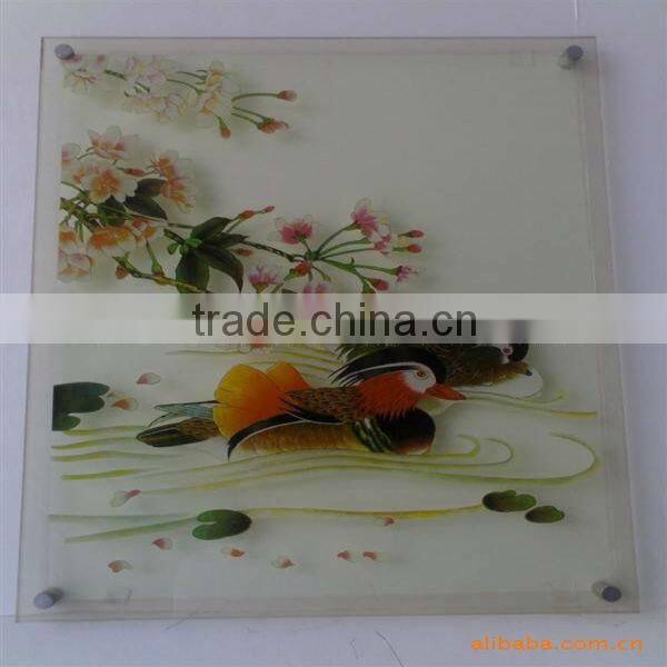 Newly !!!glass digital flatbed printer with eco solvent system