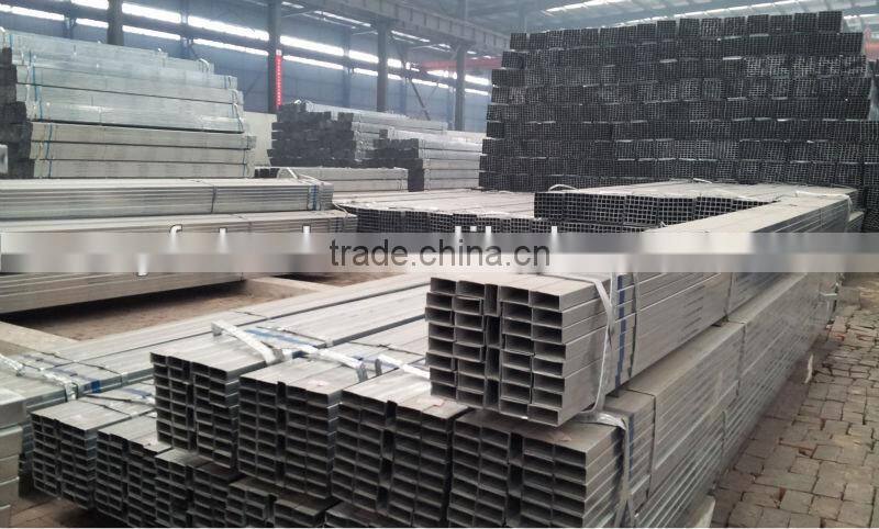 pre galvanized hollow section steel pipe tianjin company