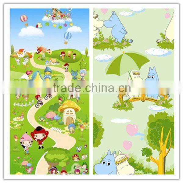 Fold slippery can roll many patterns educational baby play mat