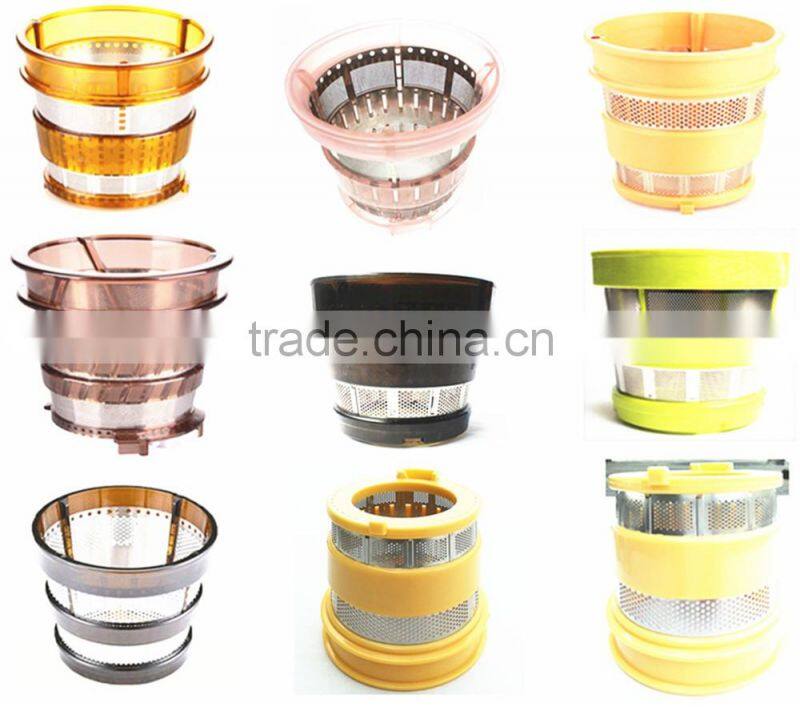 High quality Filter of Fruit and Vegatable Juicer , Fruit and Vegatable Juicer with stainless filter, Fruit slow juicer filter