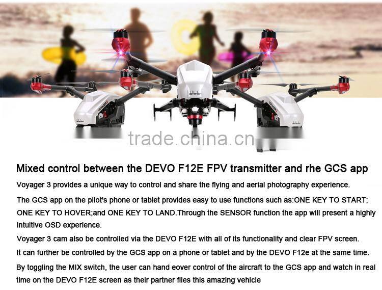 Newest product GPS phone control professional helicopter camera hd with 3D holder