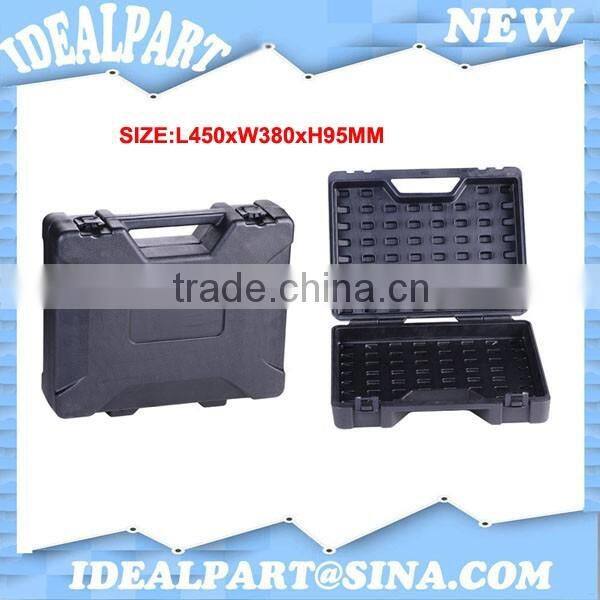 HDPE plastic tool box with dividers