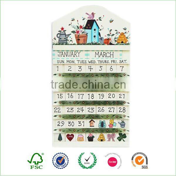 Wall calendar printing