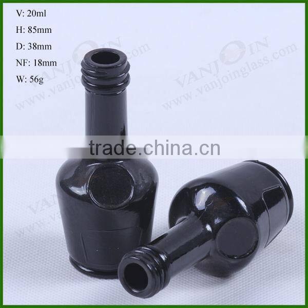20ML Small Black Glass Perfume Bottle