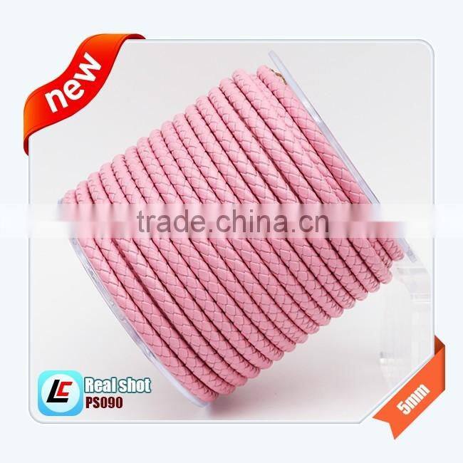 Wholesale Braided Genuine Leather Cord Best Selling 2016