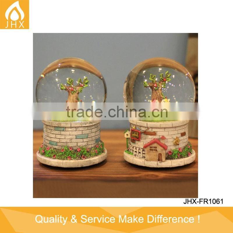 Cheap Christmas Decoration Music Glass Ball
