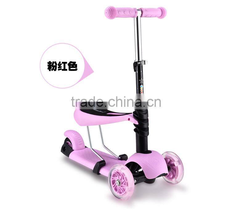 Mini Micro scooter 3 in 1 scooter with seat