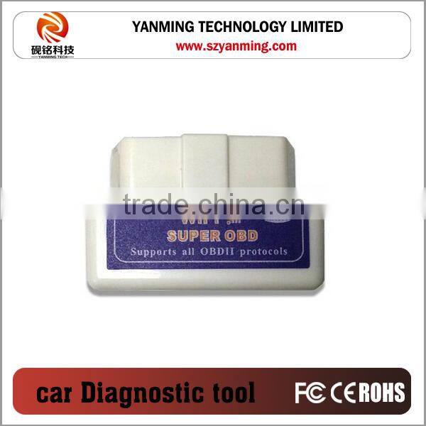 Super mini ELM327 wifi OBD2 V2.1 diagnostic code reader scanner tool with wholesale price