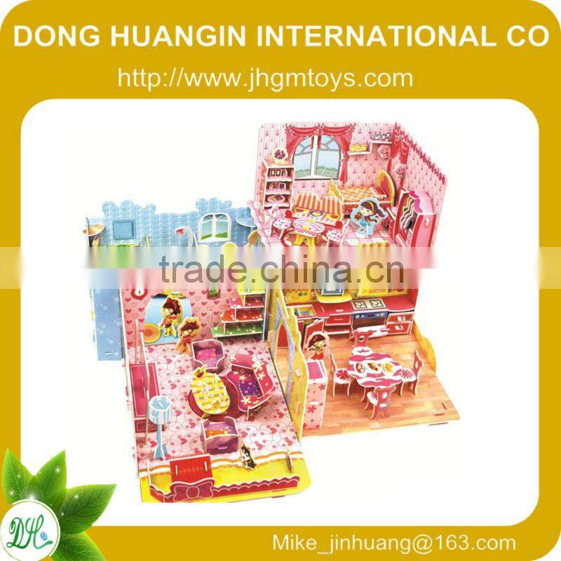 New design Windmill House diy 3d puzzles