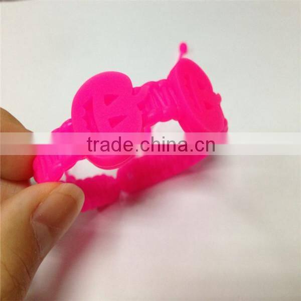 Promotional silicone bracelets custom bracelets ,silicone wristbands approved by FDA