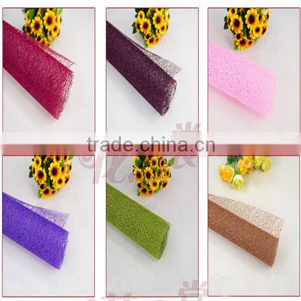 Wholesale soft tissue wrapping paper flower wrapping mesh