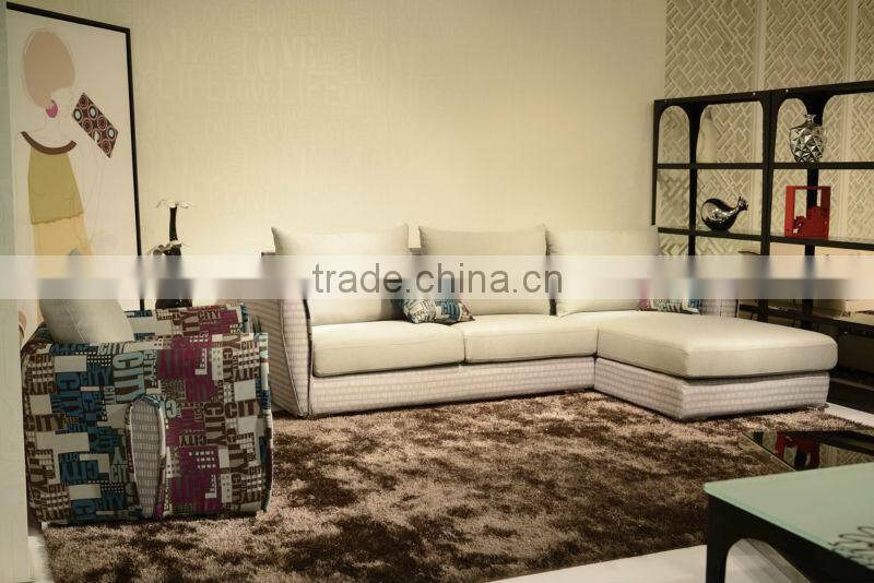 Purple color elegant royal style sofa set for family