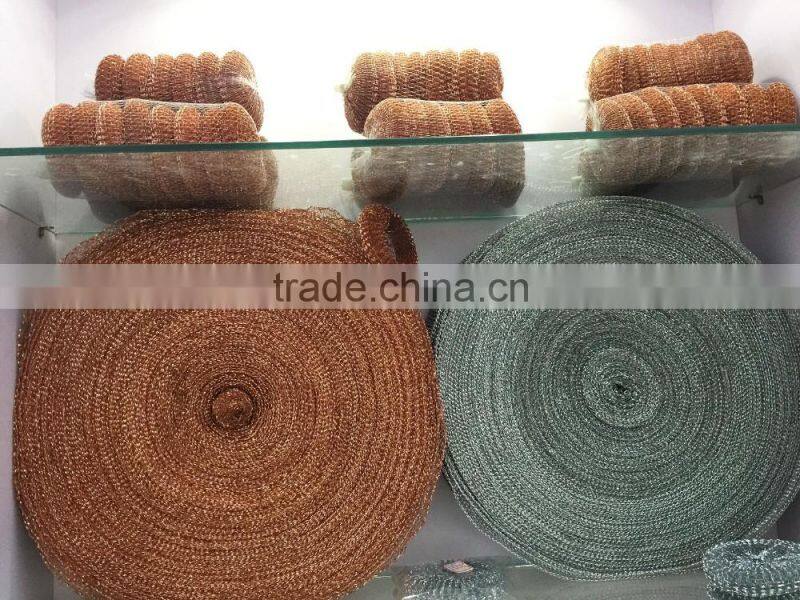 factory price! automatic mesh scourer machine