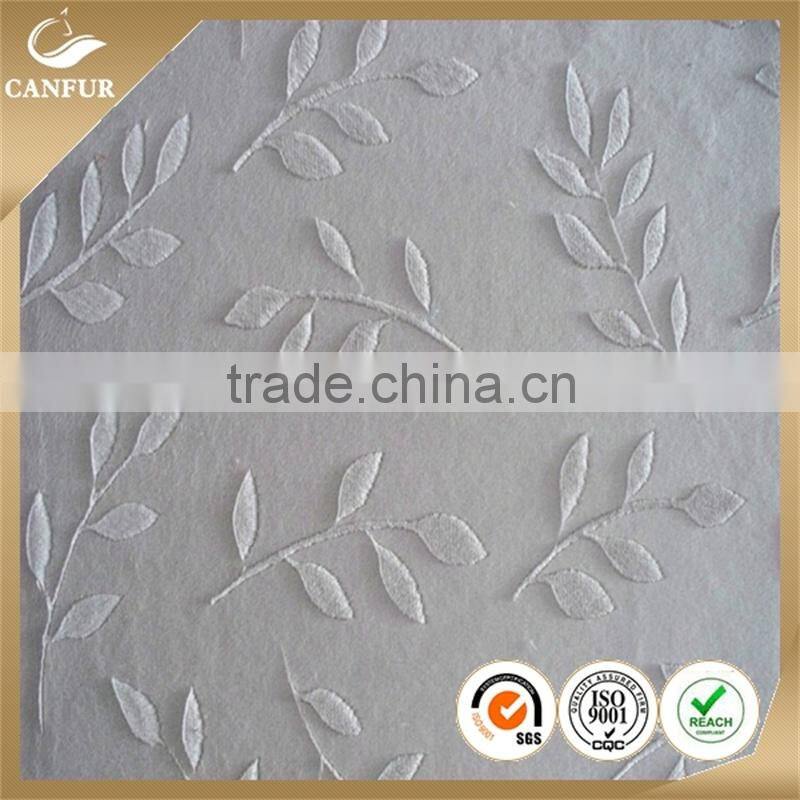 100% polyester printed knitting velboa fabric