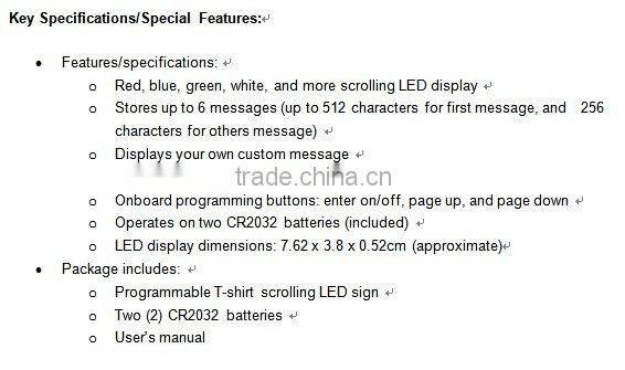 Led funny party scrolling message led hat