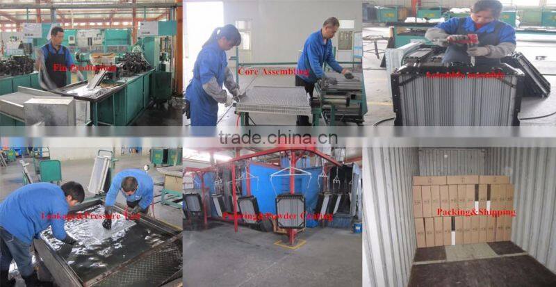 High Performance Aluminum Radiator For Volvo Truck